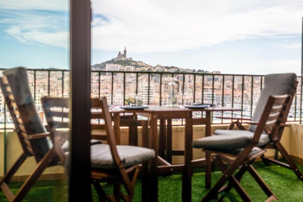 Terrace Apartment Old Port Exceptional View 마르세유 외부 사진